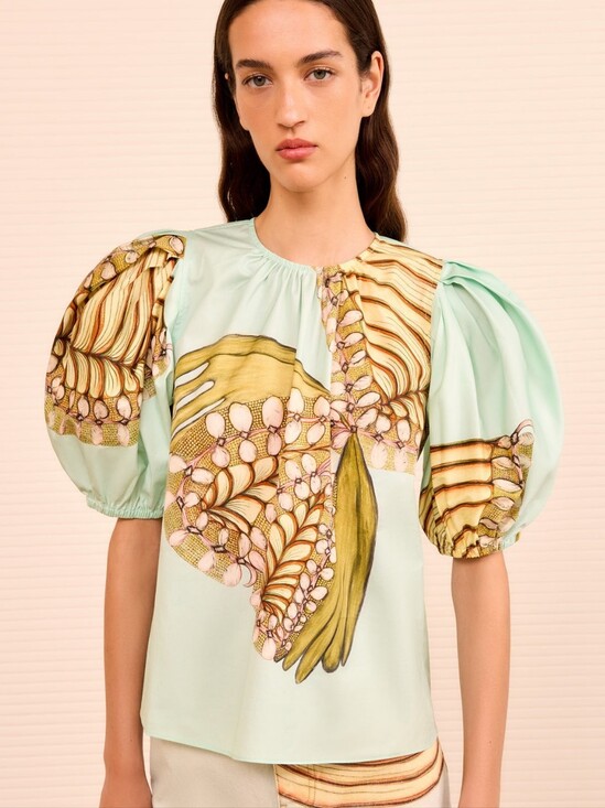 Ulla Johnson Tops - Ulla Johnson Ravena Puff Sleeve Top